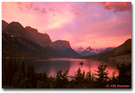 Glacier National Park (16): St Mary Lake - Sunrise 
