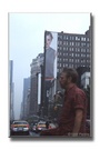 纽约街头的广告 
