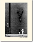 “黑白纽约”(18)《犹太研究中心的路口》 