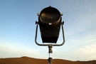新疆--沙漠里的灯 
