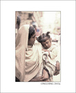 030821尼泊尔——加德满都母与女 