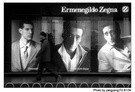 Ermenegildo Zegna的橱窗 