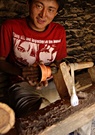 普兰谢瓦尔村的木碗工-2 
