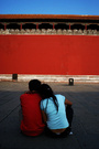 中国红 太庙 