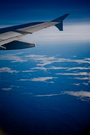 回家之踏上归程-02_蒙特利尔～温哥华-飞机上 东部时间8:33am - 飞机到达高空，蒙特利尔已早不知了方向