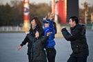 北京一早晨-天安门广场 照相欢乐派