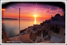 希腊爱琴海- Oia伊亚小镇美丽夕阳